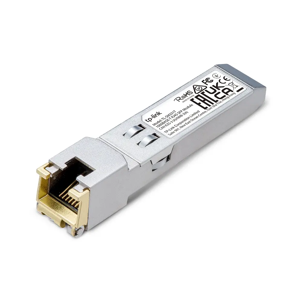 TP-Link, TL-SM331T, Media Converter, 1000BASE-T RJ45 SFP Module