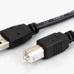 KDUSB2002-1.8M, KINGDA, USB AM/BM,28AWG Copper+28AWG ,OD=4.5MM,PVC,Braiding 64X0.12AL,1 ferrite,1.8M