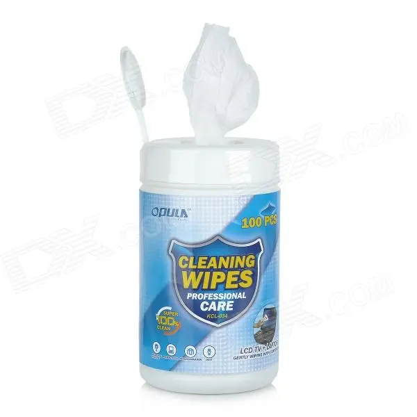 KD-WPC001(KCL-2034) KINGDA cleaner wet lint-free wipes for LCD screen