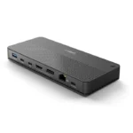 D1079A, UNITEK, Docking Station, 12-in-1 USB 4 (2*Type C 10Gb+USB 10Gb+2*USB+SD/Micro+DP+HDMI 8K+Audio+1Gb Lan+PD 100W), Bla