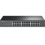 TP-Link, TL-SG1024D, 24-port Gigabit Switch, 24 10/100/1000M RJ45 ports, metal case