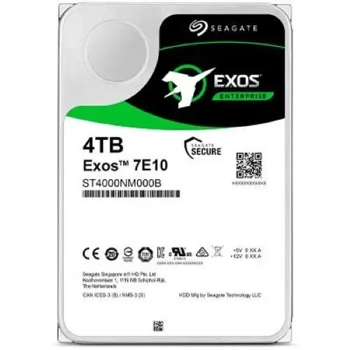 Seagate, Exos 7E10 ST4000NM000B 4TB, HDD Seagate, Exos 7E10 ST4000NM000B 4TB, HDD