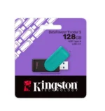 DTXS/128GB, KINGSTON, Flash Memory, USB 3.2 Gen1, Black.