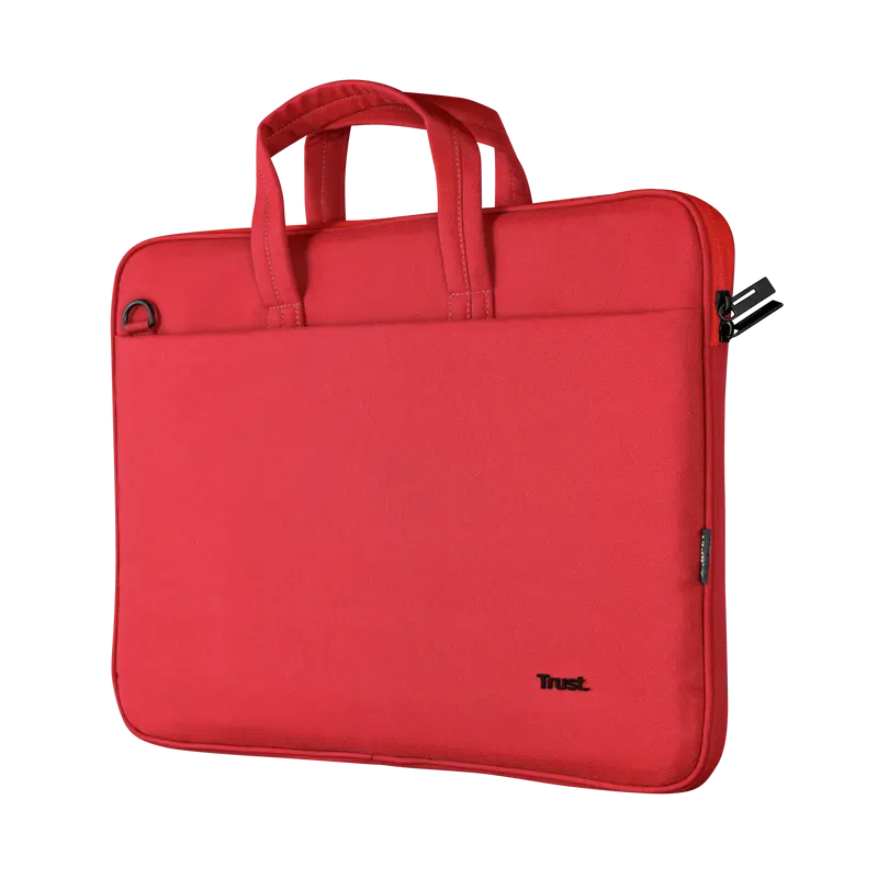 24449 TRUST BOLOGNA LAPTOP BAG 16″ ECO RED