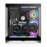 Thermaltake, CTE E550 TG Mid Tower Chassis, Case Black.