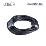 KDVGA1001-20M, KINGDA, 3+4+64 Braiding VGA Cable,Al and braiding shield,Copper ,Nickel Plated, 0.8mm