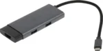 UH5020C, TPLINK, Type C Adapter, USB Type-C 5 in 1 Hub, 4K@60Hz HDMI, 100W PD, 1× USB-C Data Port, 2× USB-A Data Ports.