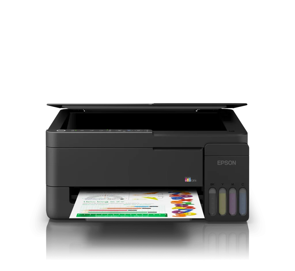 EPSON EcoTank L3351 A4 ფერადი მულტიფუნქციური WiFi პრინტერი