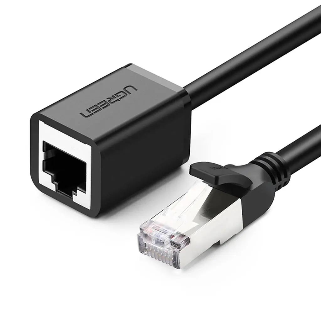 NW112, UGREEN, CAT6 Extension LAN Cable, 3m, Black.