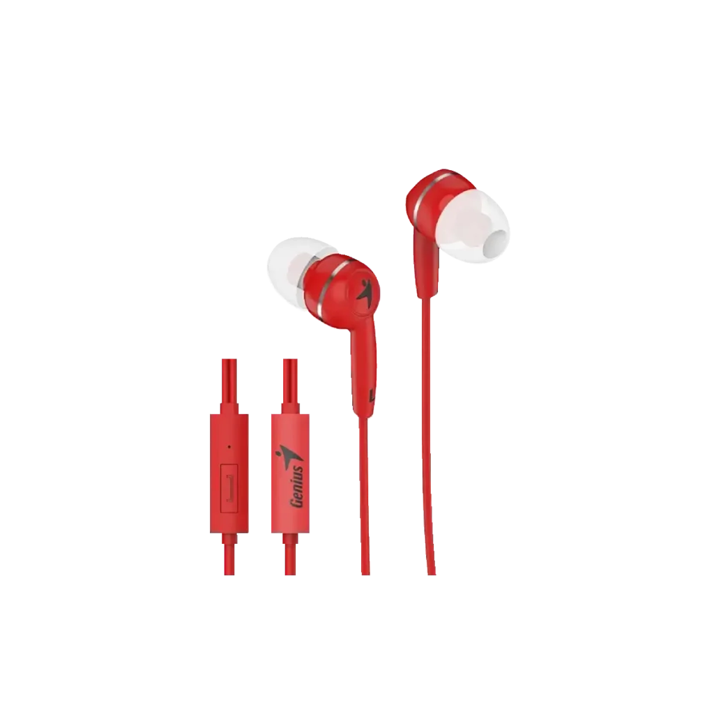 HS-M320, Genius In-Ear Headphone Red