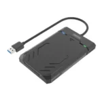 Y-3036, UNITEK, HDD Enclosure, USB3.1 to SATA6G 2.5” HDD/SSD, Black.
