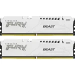 Kingston, FURY White Kit RAM 32GB (16GB x 2 pcs) 5600MHz DDR5 CL36 DIMM.