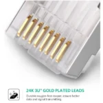 NW111 UGREEN (50248) Cat 6 Shielded Crystal Head 100 Pack (23 AWG)