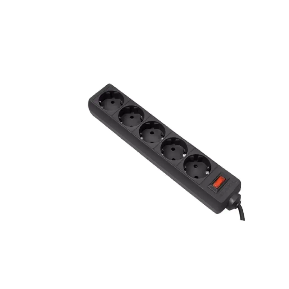 DEFENDER, Surge Protector, 10A, 5 Sockets. 1.8M