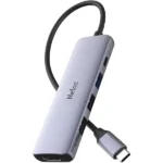 WF13, NETAC, USB Adapter, Type-C to USB3.0+USB2.0*2+100W PD+HDMI.