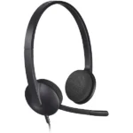 Logitech, H340 Computer USB Headset Black