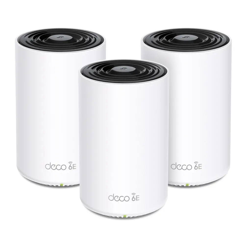 TP-Link, Deco XE75(3-pack), AXE5400 Whole Home Mesh Wi-Fi 6E System