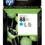 HP 88XL, Cyan Ink Cartridge C9391AE(High Yield)