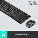 MK270, LOGITECH, Keyboard, Wireless Combo, BLACK.