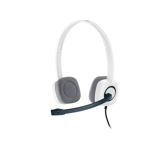 Logitech, H150 Stereo Headset White Logitech, H150 Stereo Headset White