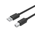 Y-C421GBK UNITEK USB 2.0 to USB-B Cable 5M, USB-A 480Mbps AM to BM Printer Cable