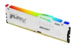 KF556C36BWEA-16 Kingston, FURY Beast White (RGB) EXPO RAM 16GB DDR5 5600MT/s CL36 DIMM.