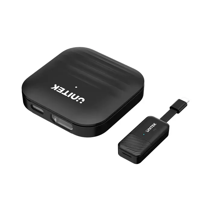 V1184A, UNITEK, Wireless HDMI, USB-C Wireless HDMI Extender Kit, HD, Kit Up to 50M. V1184A, UNITEK, Wireless HDMI, USB-C Wireless HDMI Extender Kit, HD, Kit Up to 50M.