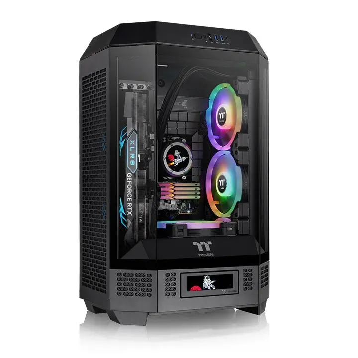 Thermaltake, The Tower 300 Micro Tower Chassis Case Black.