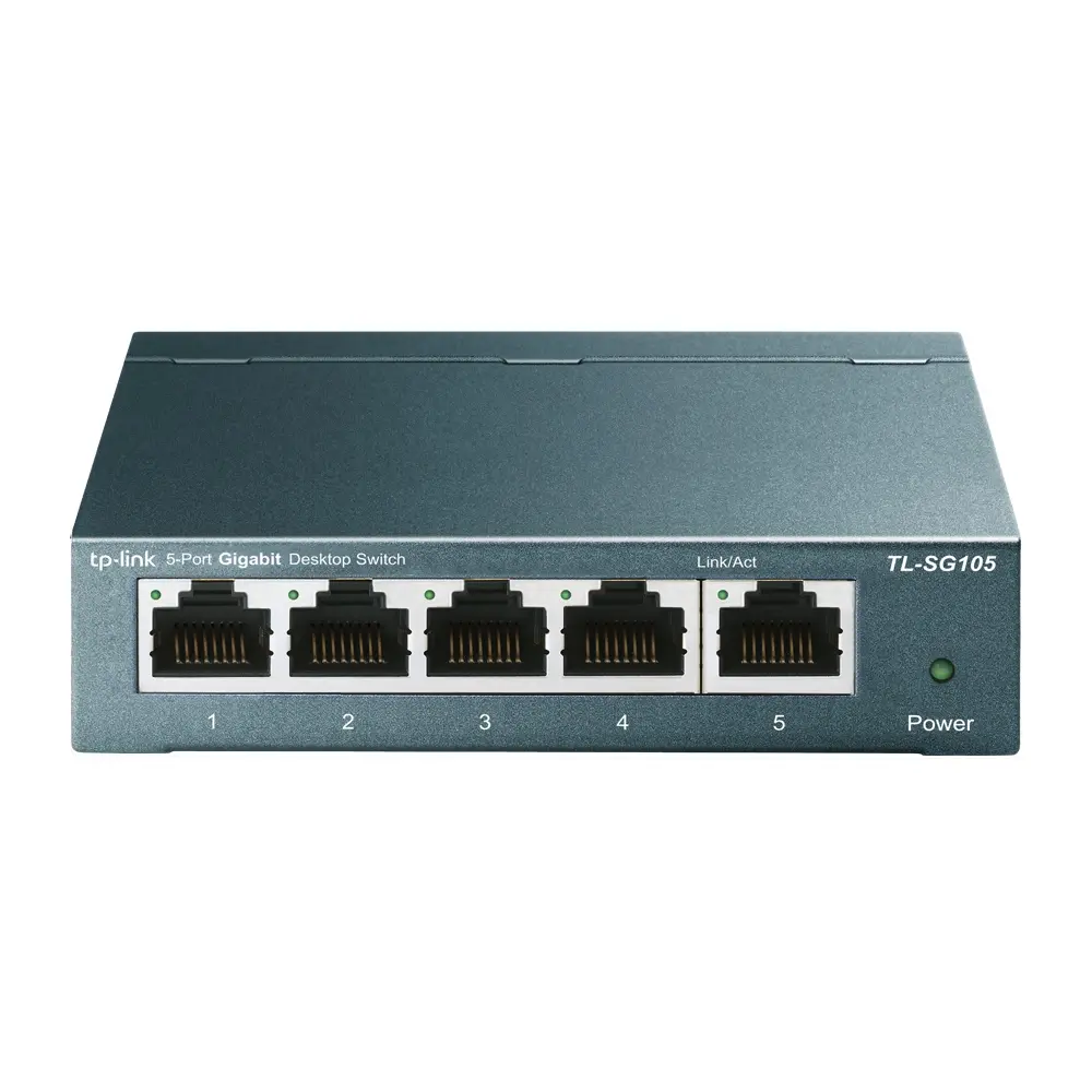 TP-Link, TL-SG105, 5-Port 10/100/1000Mbps Desktop Switch