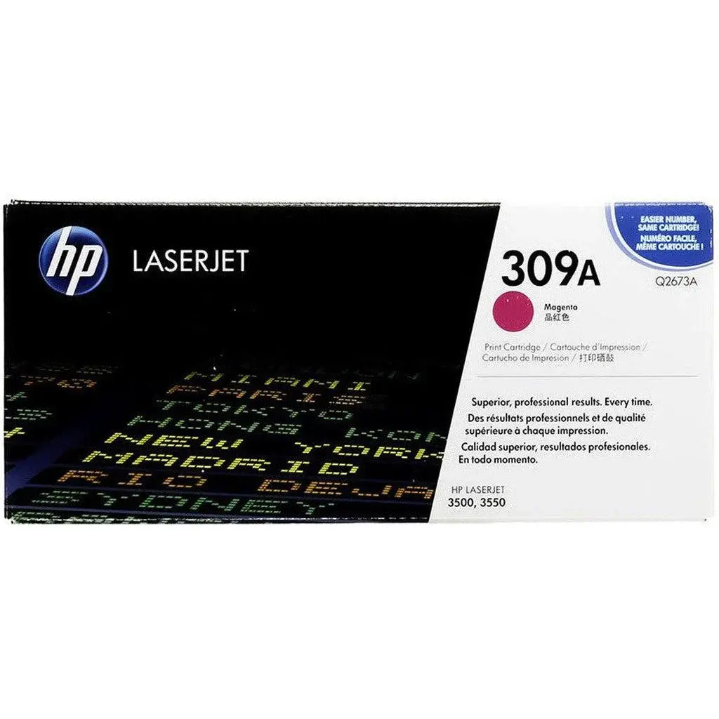 309A HP Toner Cartridge, Magenta Q2673A