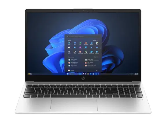 250R G10 , HP, Notebook, Core 5 120U 15.6 " FHD,16GB DDR5, SSD 512 GB, ENG Keyboard,Silver.