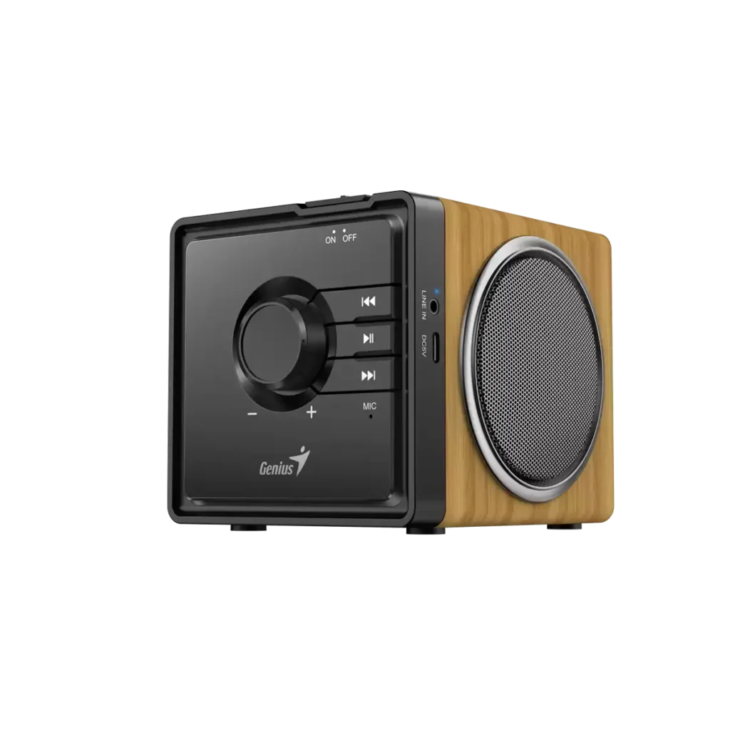 Genius, SP-916BT Speaker Pine Wood