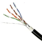 ქსელის კაბელი CAT-5e, FTP, 24AWG,0.50MM,CCAU, 4PAIRS, OUTDOOR 40% 05212440