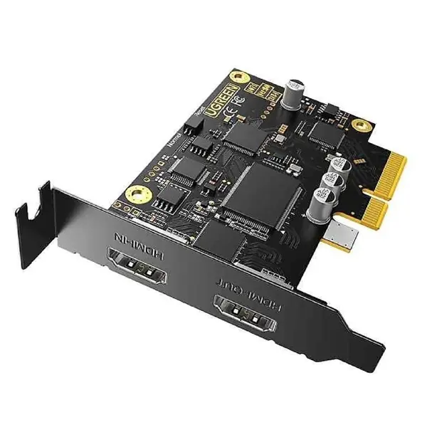 UGREEN, CM542 HDMI Video Capture Card, Black (80689)