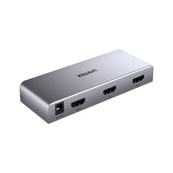 V1130A, UNITEK, HDMI Splitter, 4K HDMI Splitter 1 In 2 Out.
