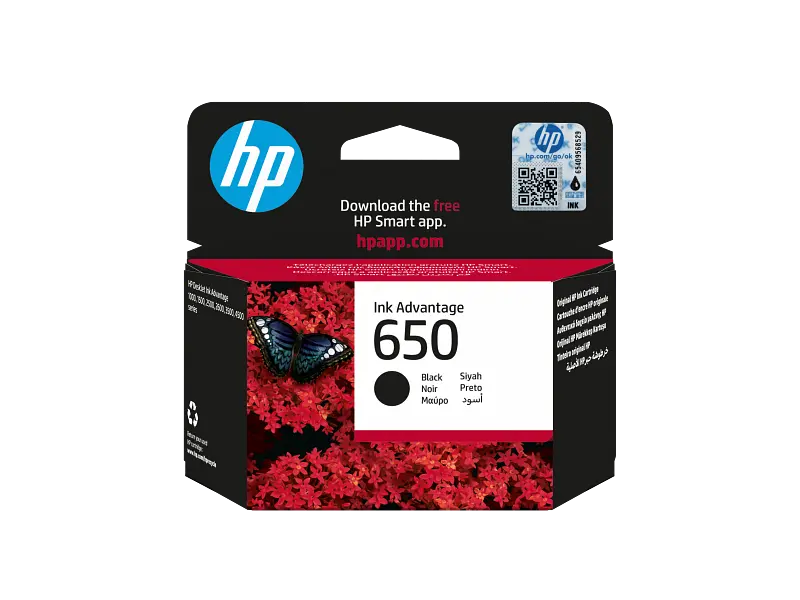 HP 650 Black IInk Cartridge CZ101AE