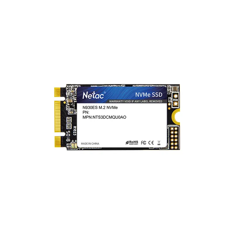 Netac, N930ES, NVMe SSD, 1TB, PCIe Gen 3 x4 M.2 2280.