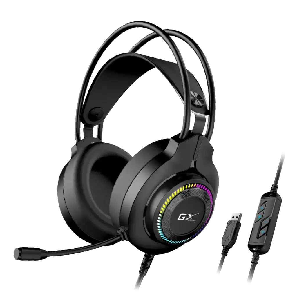 Genius, HS-GX580U USB Gaming Headset Black