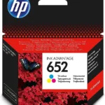 HP 652 Tri-Color Ink Cartridge, F6V24AE.