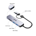 H1320A UNITEK 5-in-1 USB-C 5Gbps Hub with USB-A Adapter