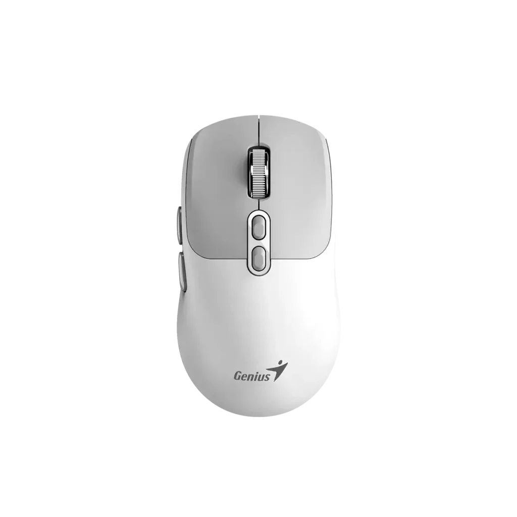 Genius, NX-8080S BT, Mouse, AI Copilot, Grey White