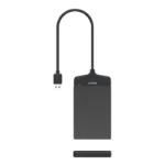 Y-1096, UNITEK USB USB-C 5Gbps To SATA 6G Adapter, Black