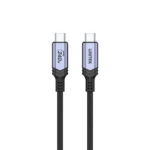 C14110GY-2M,UNITEK 2M, CM to CM Power Delivery 3.1 240W Charging Cable, Black
