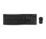 MK270, LOGITECH, Keyboard, Wireless Combo, BLACK.