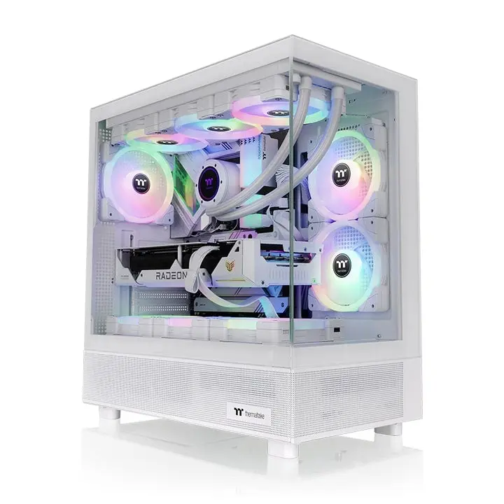 Thermaltake, View 270 TG ARGB Snow Case White.