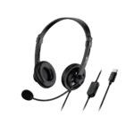 Genius, HS-230U USB-C Headset Black
