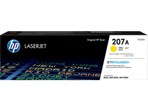 207A HP, Toner Cartridge, Yellow,W2212A