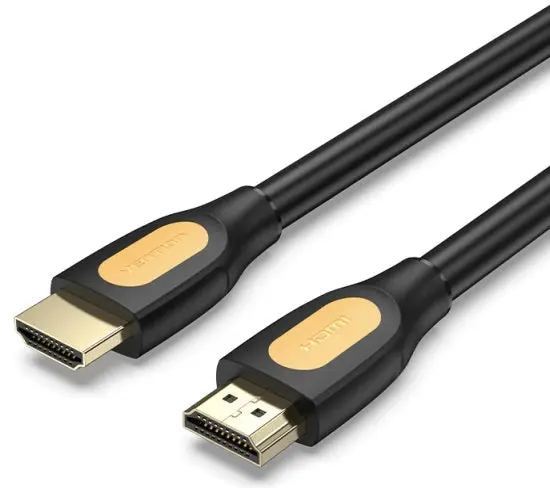 ALIBD VENTION HDMI-A Male to Male 4K HD Cable PVC Type 0.5M Black