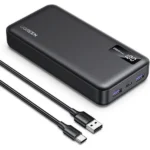 UGREEN, PB312(25683), Power Bank, 2000mAh, USB Type-C Two-way, Black.