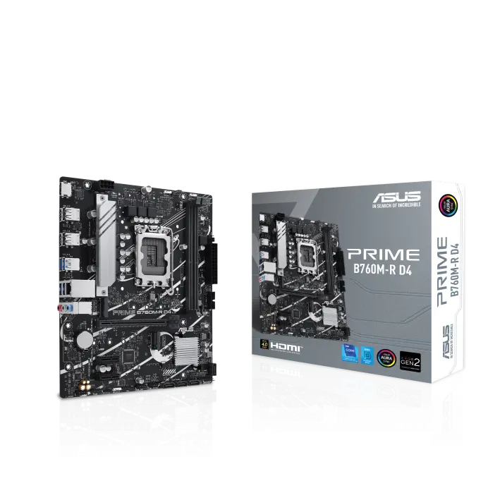 ASUS, PRIME B760M-R D4